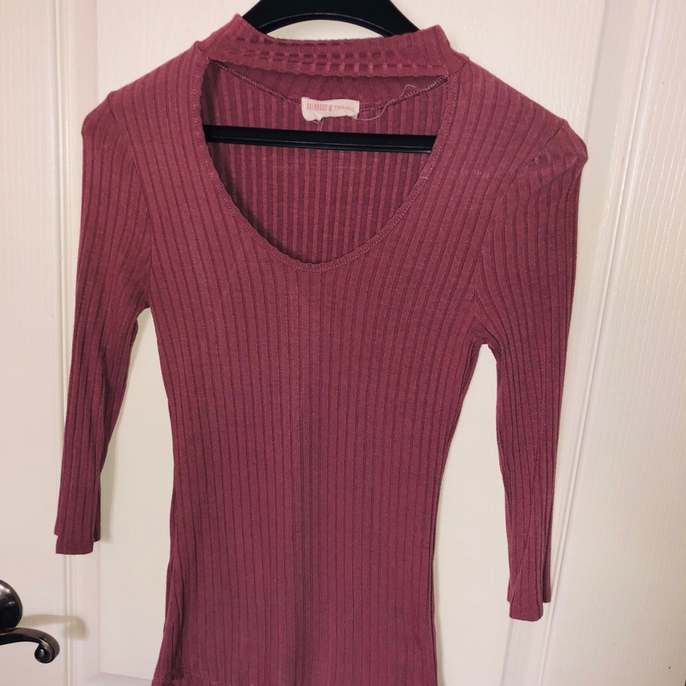 🌟 🎀Blush Pink Choker Blouse